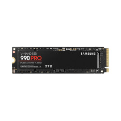 Samsung 990 PRO 2 To — SSD interne M.2 NVMe PCIe 4.0 haute capacité