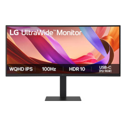 LG 34U650A-B écran plat de PC 86,4 cm (34") 3440 x 1440 pixels Wide Quad HD LCD Noir