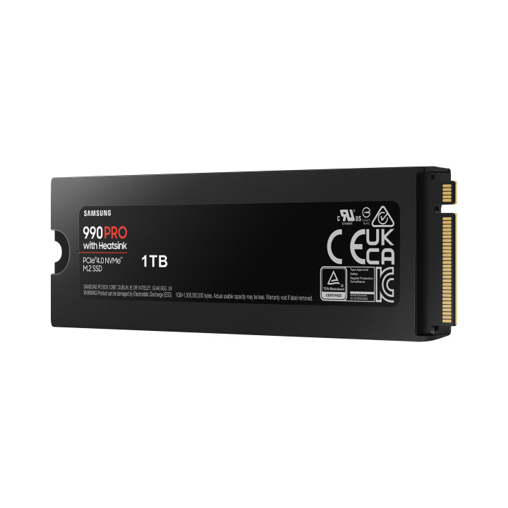 Samsung 990 PRO 1 To M.2 PCI Express 4.0 NVMe V-NAND MLC — vue 2