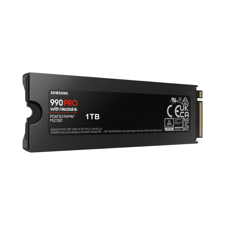 Samsung 990 PRO 1 To M.2 PCI Express 4.0 NVMe V-NAND MLC — vue 4