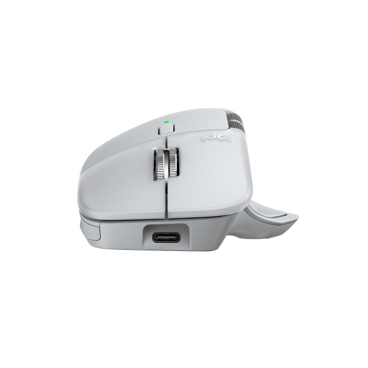 Logitech MX Master 4 for Mac — souris blanc argent — vue 5