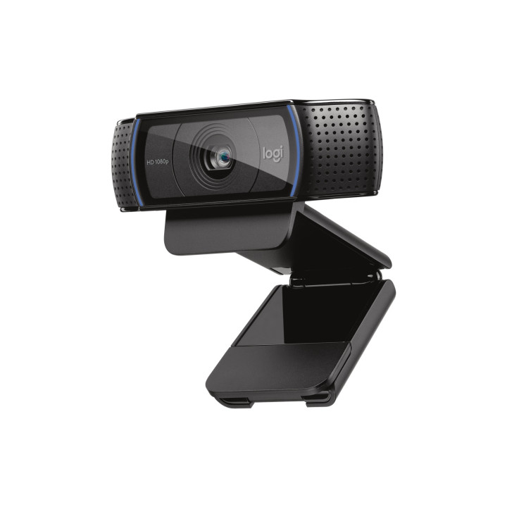 Logitech C920 HD Pro Webcam — webcam noir — vue 1