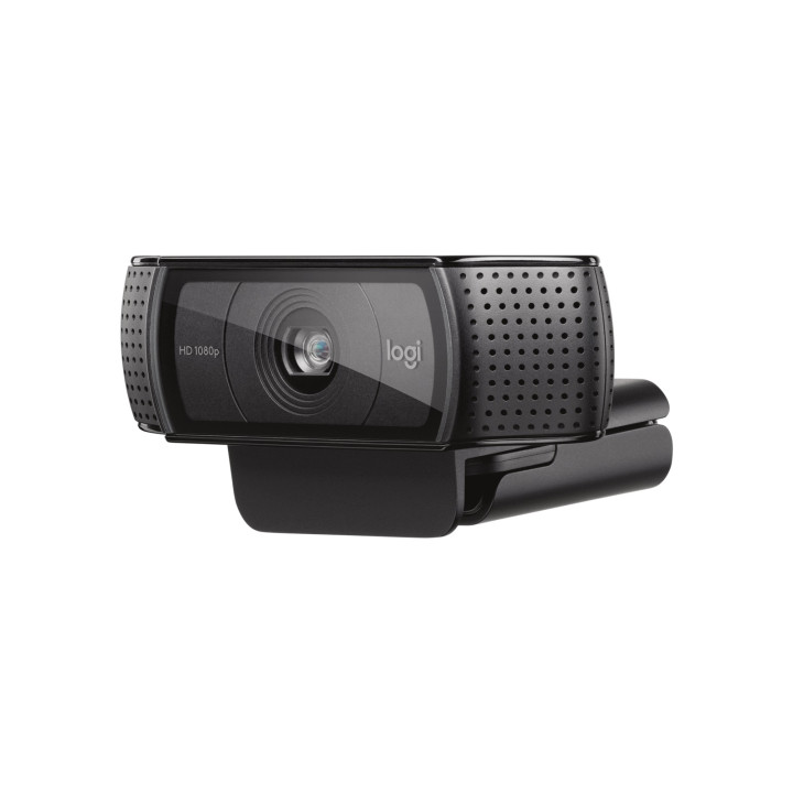Logitech C920 HD Pro Webcam — webcam noir — vue 4