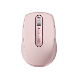 Logitech MX Anywhere 3S — souris rose — vue 1