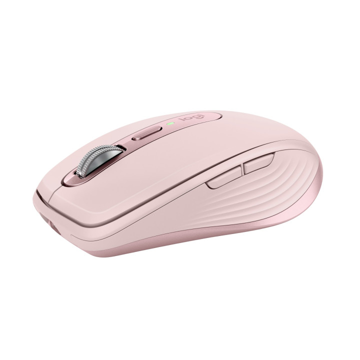 Logitech MX Anywhere 3S — souris rose — vue 2