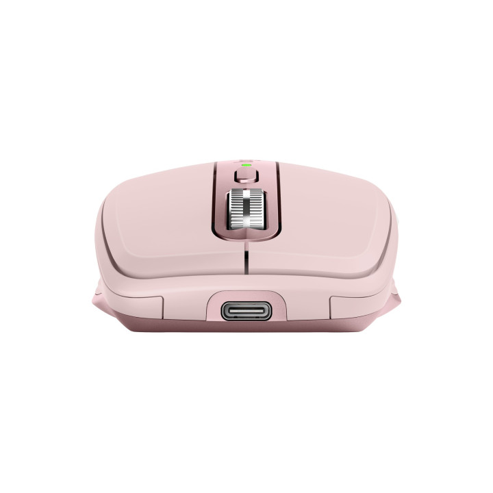 Logitech MX Anywhere 3S — souris rose — vue 4