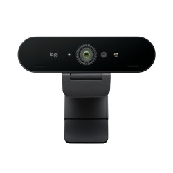 Logitech Brio 4K — webcam noir