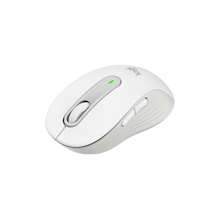 Logitech Signature M650 — souris blanc cassé — vue 2