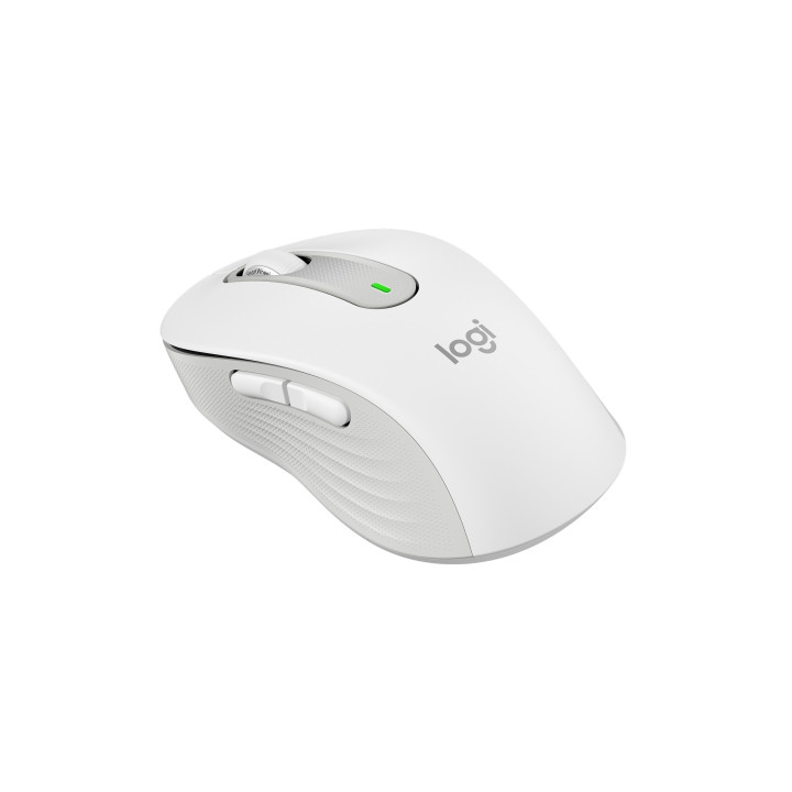 Logitech Signature M650 — souris blanc cassé — vue 4