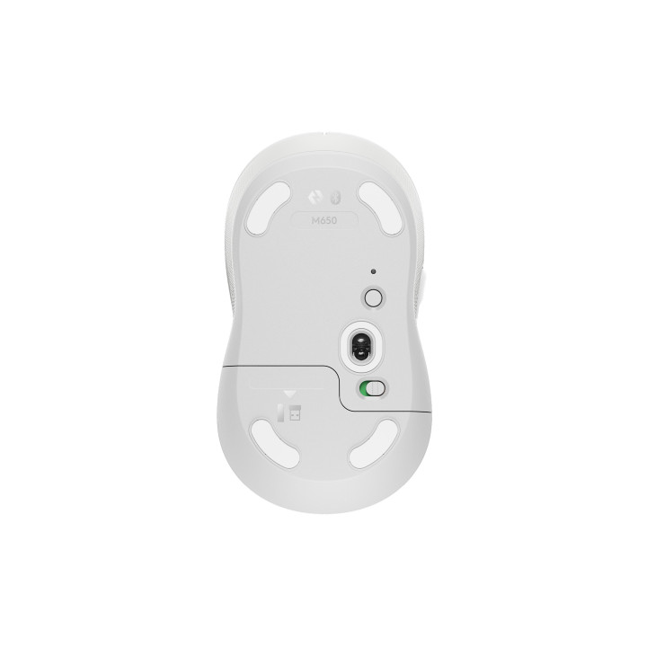 Logitech Signature M650 — souris blanc cassé — vue 5
