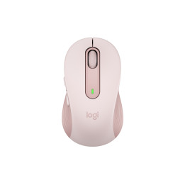 Logitech Signature M650 — souris rose — vue 1