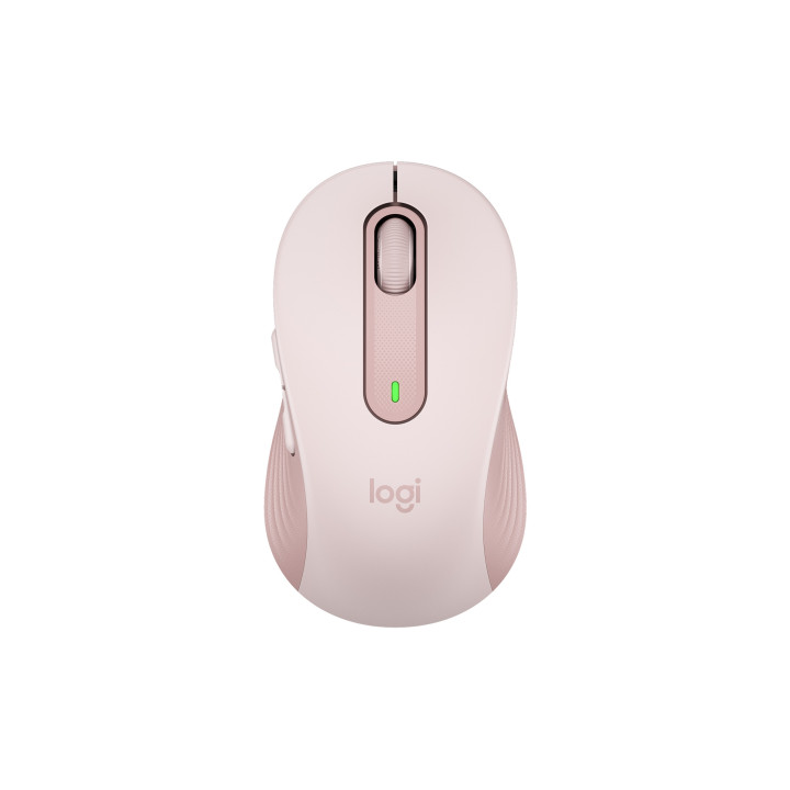 Logitech Signature M650 — souris rose — vue 1