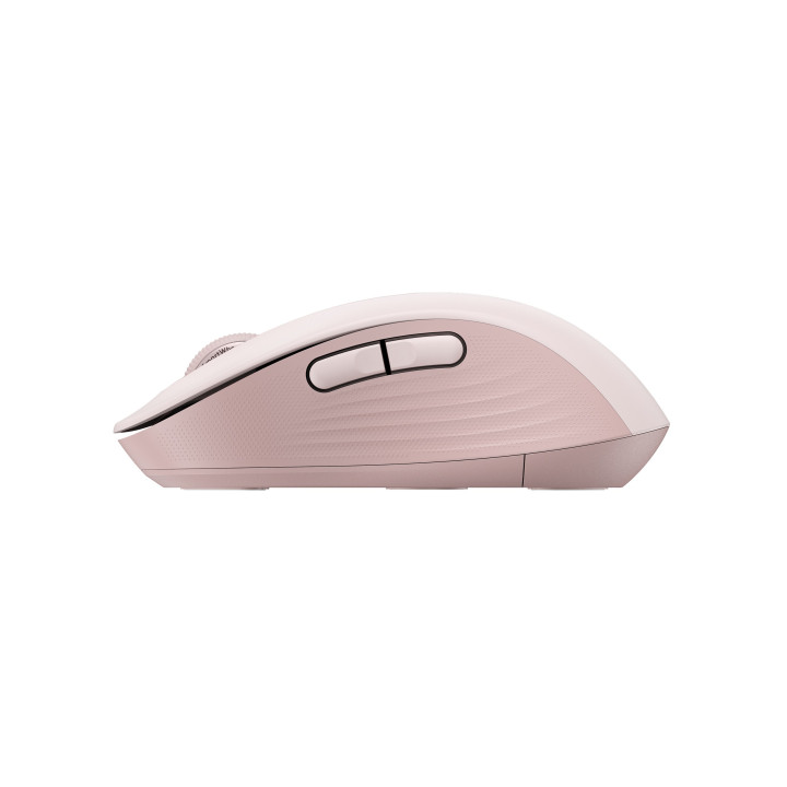Logitech Signature M650 — souris rose — vue 3