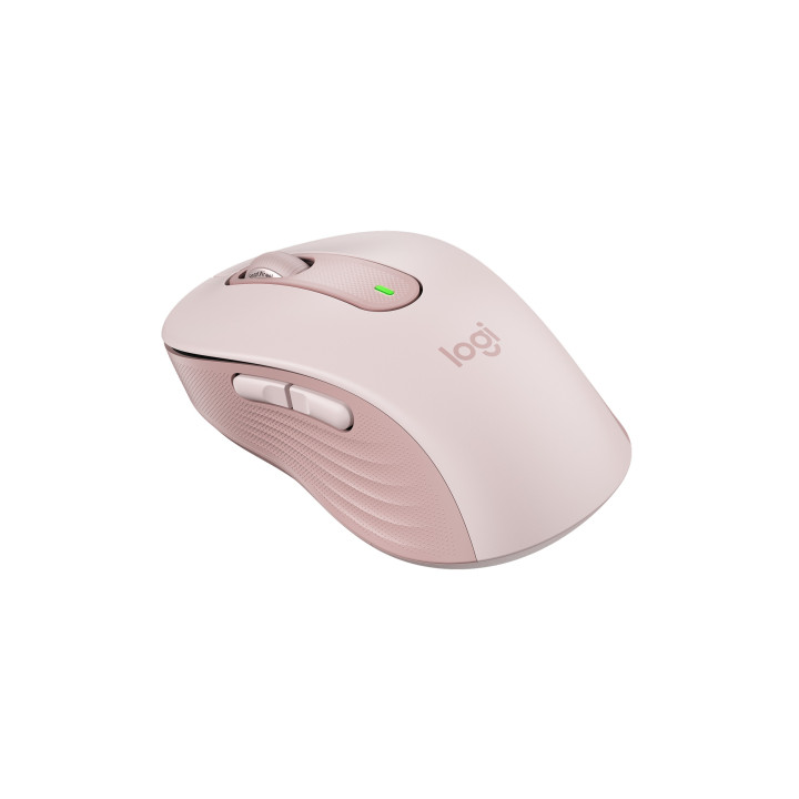 Logitech Signature M650 — souris rose — vue 4