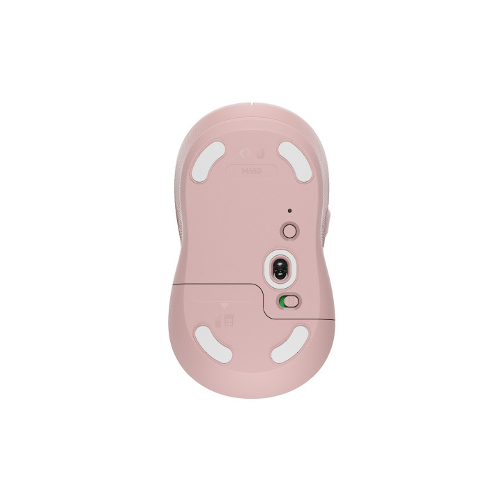 Logitech Signature M650 — souris rose — vue 5