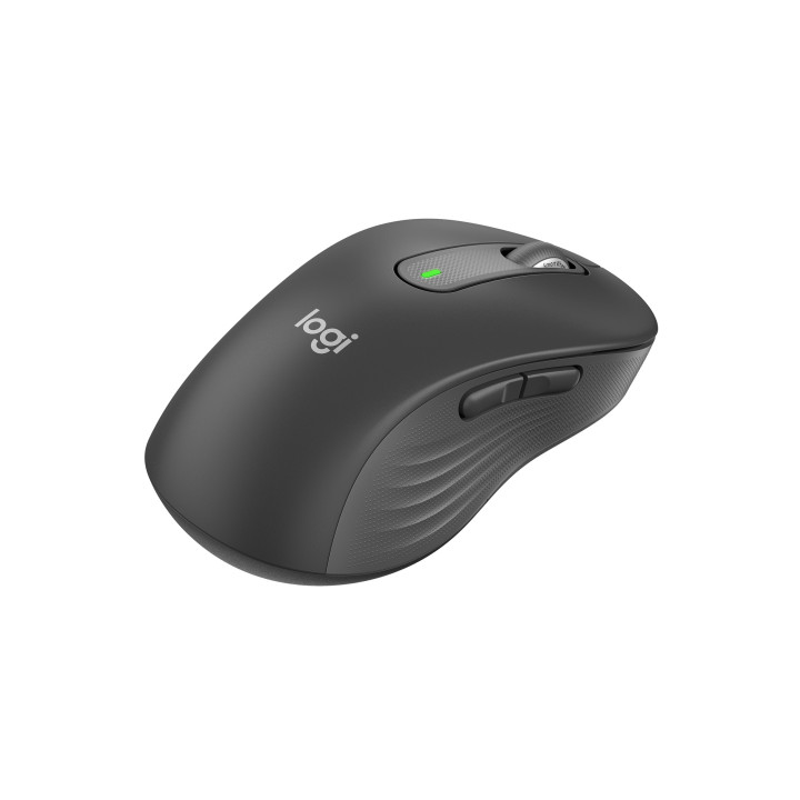 Logitech Signature M650 L — souris graphite pour gaucher — vue 2
