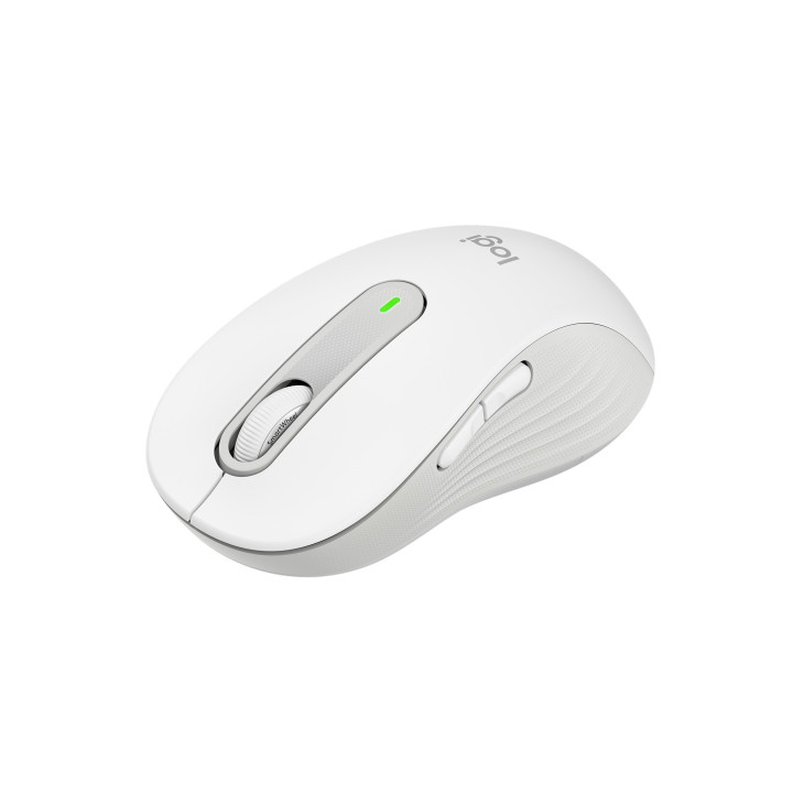 Logitech Signature M650 L — souris blanc cassé — vue 2
