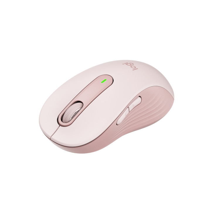 Logitech Signature M650 L — souris rose — vue 2