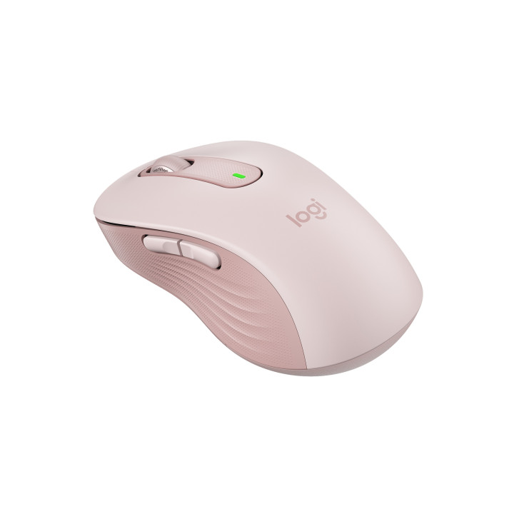Logitech Signature M650 L — souris rose — vue 4