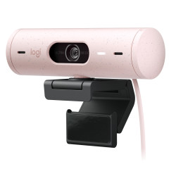 Logitech Brio 500 — webcam rose