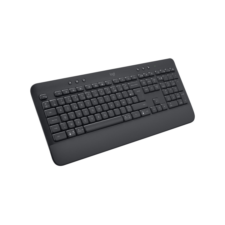 Logitech Signature K650 — clavier graphite — vue 3
