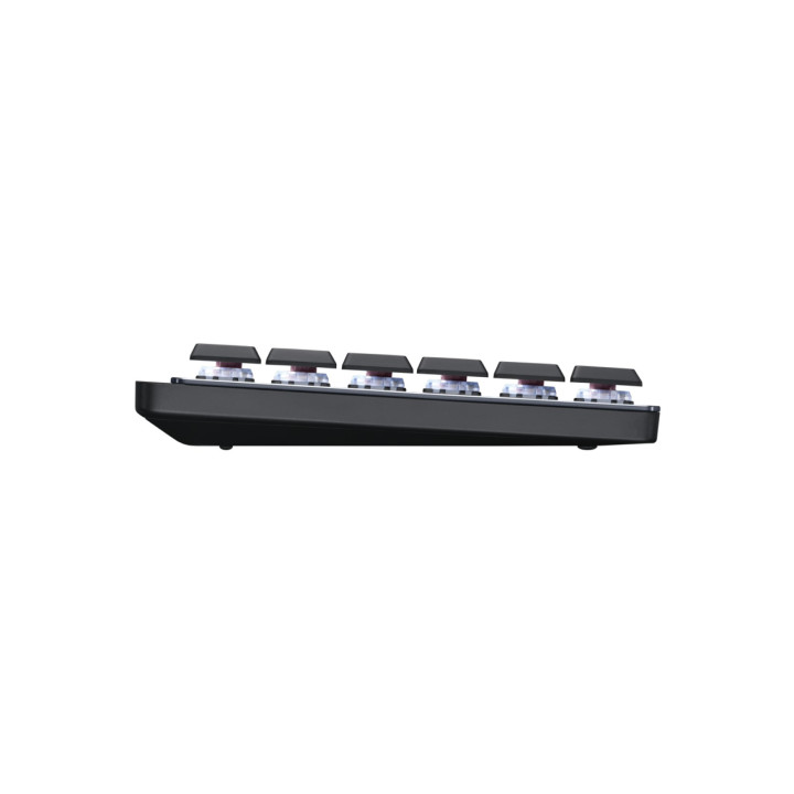 Logitech MX Mechanical Mini — clavier graphite — vue 4