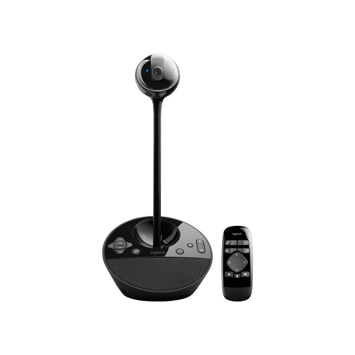 Logitech BCC950 — webcam noir — vue 1