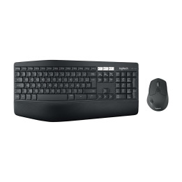 Logitech MK850 Performance — ensemble clavier et souris noir — vue 1