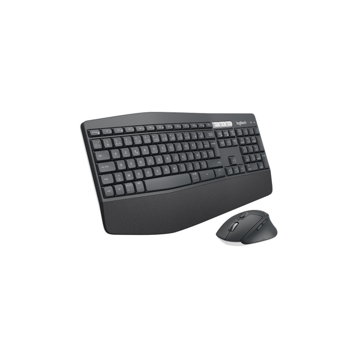 Logitech MK850 Performance — ensemble clavier et souris noir — vue 2