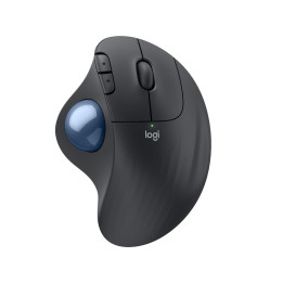Logitech Ergo M575 Wireless Trackball for Business — souris graphite — vue 1