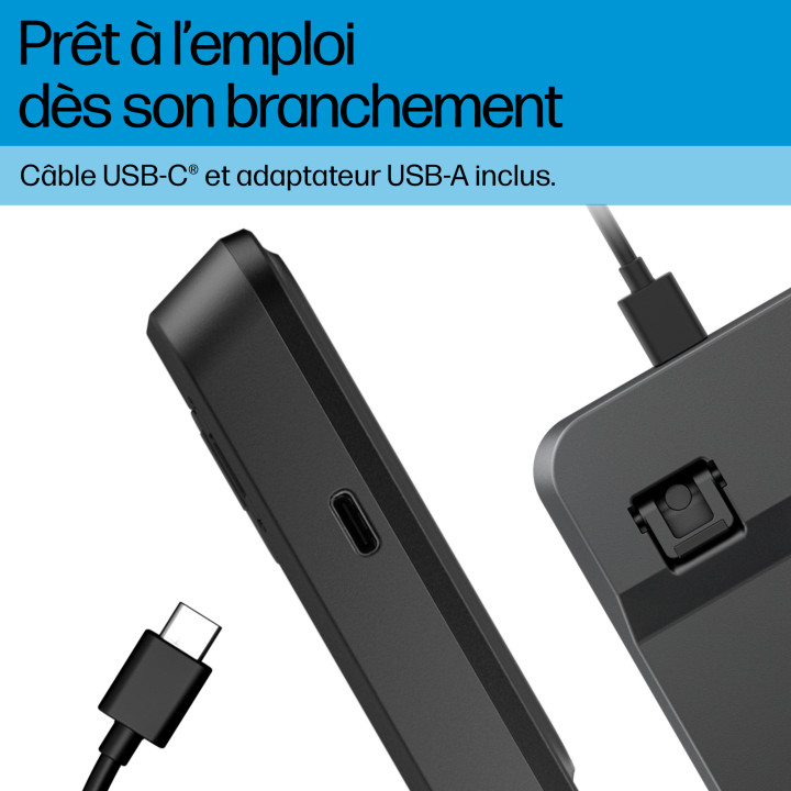 HP Clavier filaire rétroéclairé multi-appareil 405 — vue 5