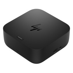 HP USB-C 100W G6 Dock Avec fil USB 3.2 Gen 2 (3.1 Gen 2) Type-C Noir