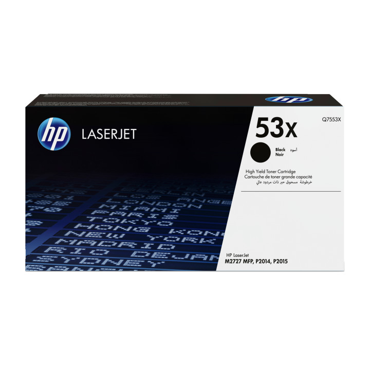 HP 53X toner LaserJet noir grande capacité authentique — vue 1
