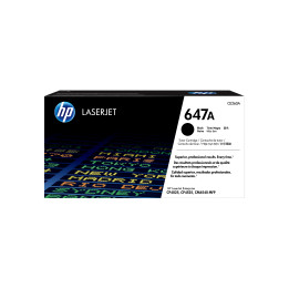 HP 647A toner LaserJet noir authentique — vue 1