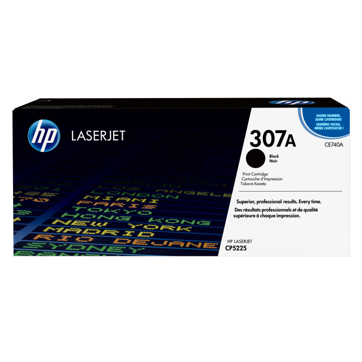 HP 307A toner LaserJet noir authentique — vue 1