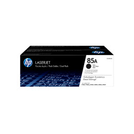 HP 85A pack de 2 toners LaserJet noir authentiques — vue 1
