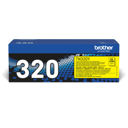 Brother TN-320Y - Cartouche de toner originale – Jaune — vue 1