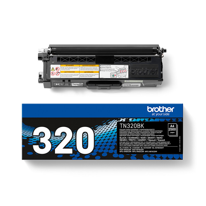 Brother TN-320BK - Cartouche de toner originale – Noir — vue 2