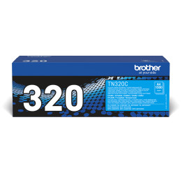Brother TN-320C - Cartouche de toner originale – Cyan — vue 1