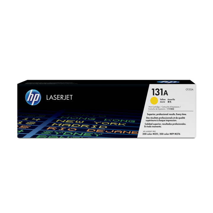 HP 131A toner LaserJet jaune authentique — vue 1