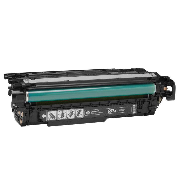HP 652A toner noir LaserJet authentique — vue 2