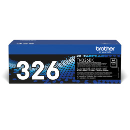 Brother TN-326BK - Cartouche de toner originale à haut rendement – Noir — vue 1