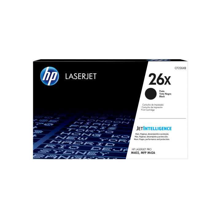 HP 26X toner LaserJet noir grande capacité authentique — vue 1