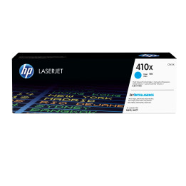 HP 410X toner LaserJet cyan grande capacité authentique — vue 1