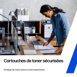 HP Cartouche de toner laser authentique 106A, noir