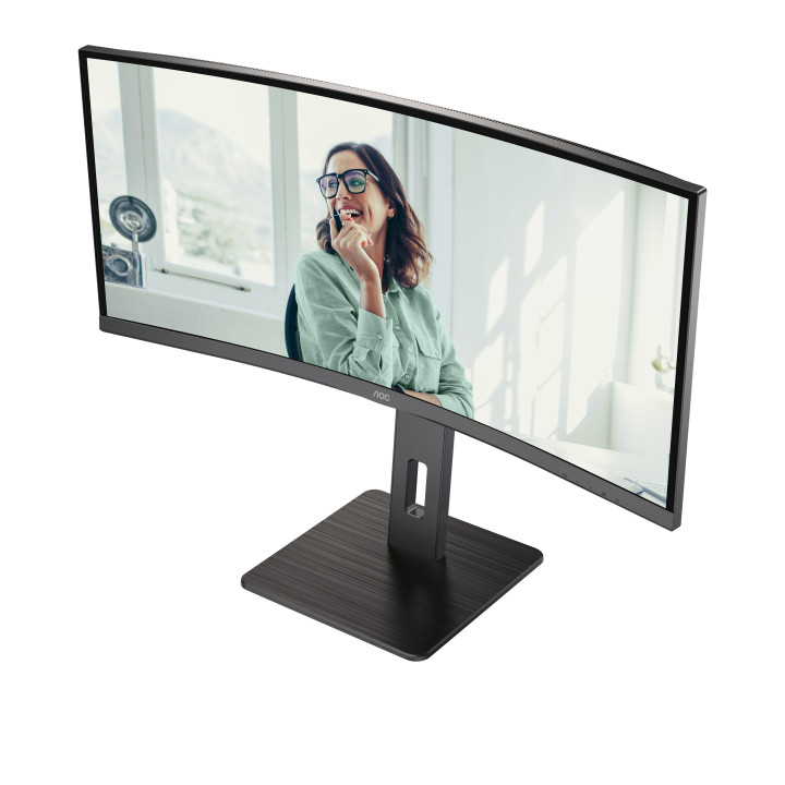 AOC CU34P3CV écran plat de PC 86,4 cm (34") 3440 x 1440 pixels UltraWide Quad HD LED Noir — vue 4
