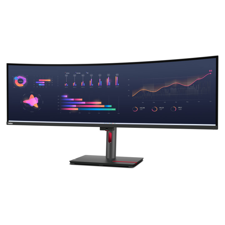 Lenovo ThinkVision P49w-30 Moniteur — vue 3