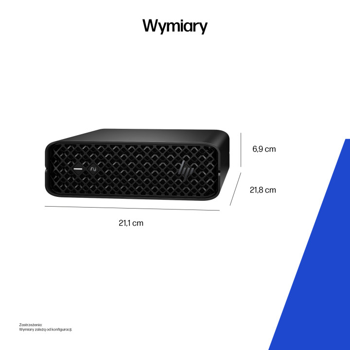HP Z2 G1i Intel Core Ultra 7 265 16 Go DDR5-SDRAM 1 To SSD Windows 11 Pro Mini PC Station de travail AI Workst — vue 5