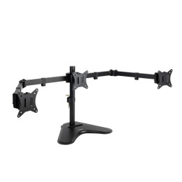 Tooq DB1704TN-B — Support de bureau autoportant pour triple écran 13" à 27"