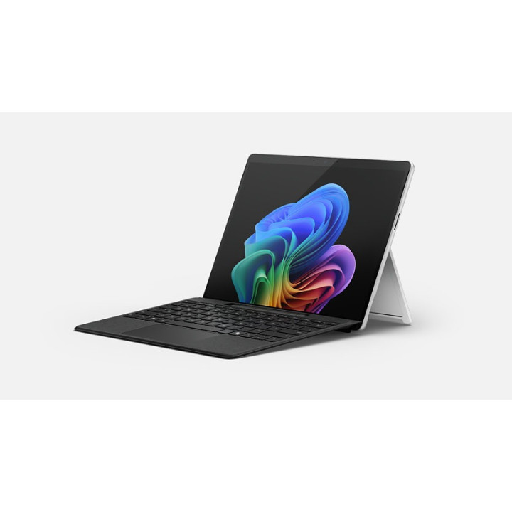 Microsoft Surface Pro 11 — Snapdragon X Plus, 16 Go, 256 Go, 13 pouces, platine — vue 3